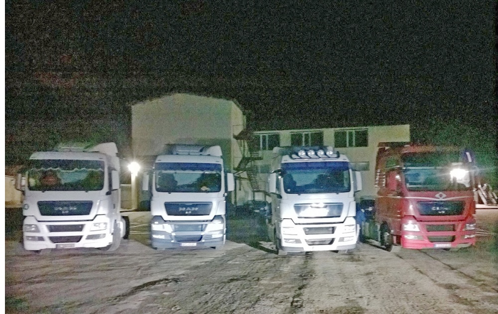 MAN TGX 440. Route Estonia-Ukraine